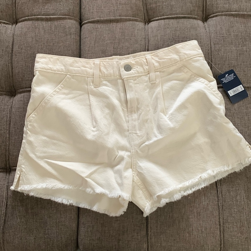 New with Tags - Lucky Brand Jean Shorts - white